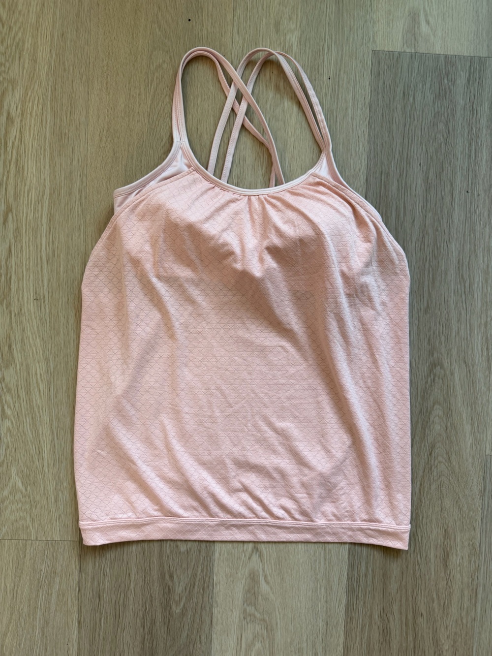 Athleta Women’s Light Pink Strappy Tank Top